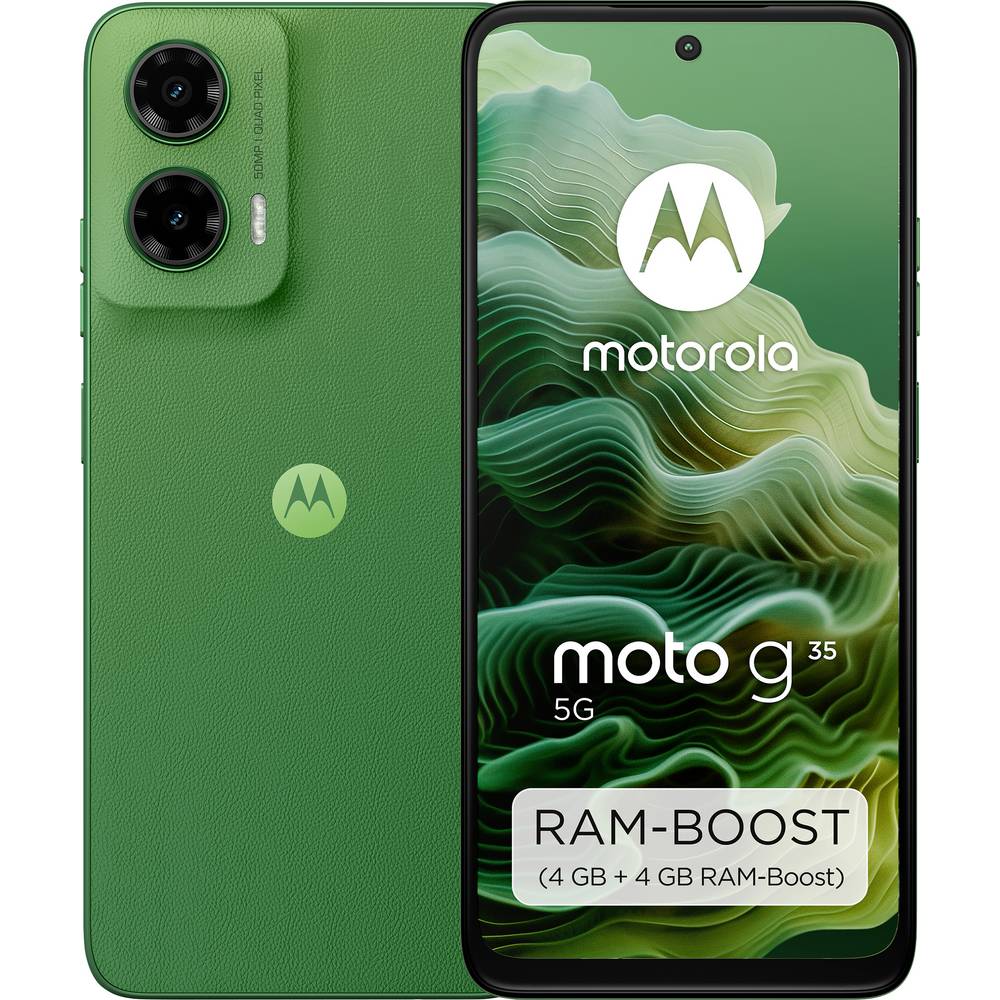 Motorola MOTO G35 Smartphone 128 GB 17.1 cm (6.72 inch) Groen Android 13 Dual-SIM