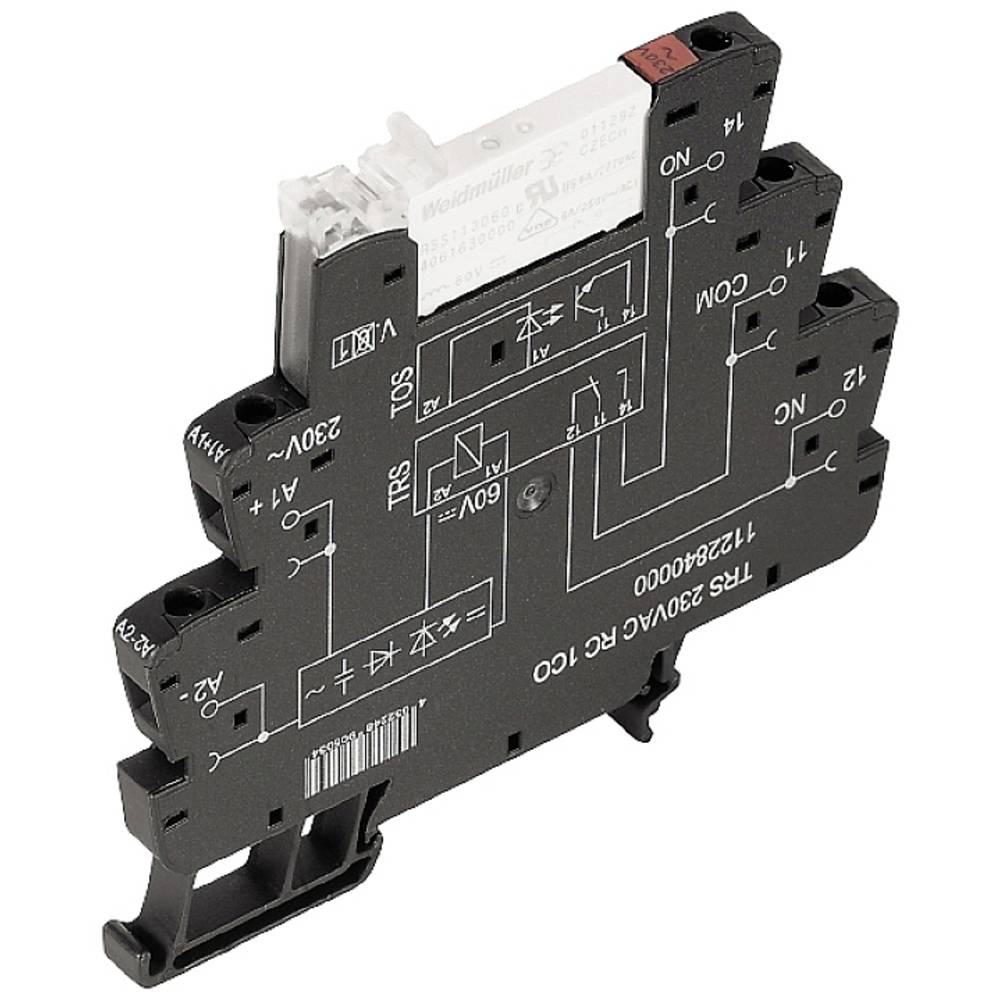 Weidmüller TRS 120VACRC 1CO C1D2 Steekrelais 120 V/AC 6 A 1x wisselcontact 10 stuk(s)