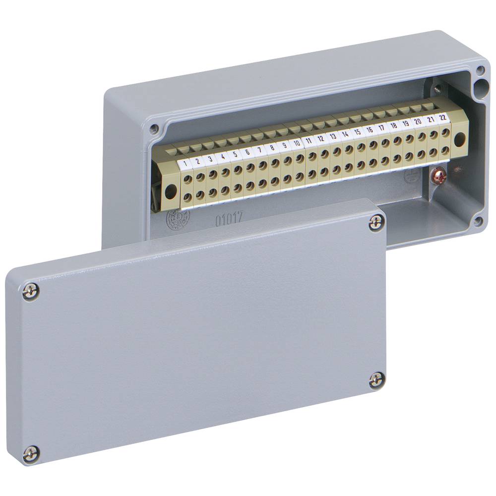 Spelsberg ALR 1808-4² Installatiebehuizing 175 x 80 x 57 Aluminium Zilver-grijs 1 stuk(s)