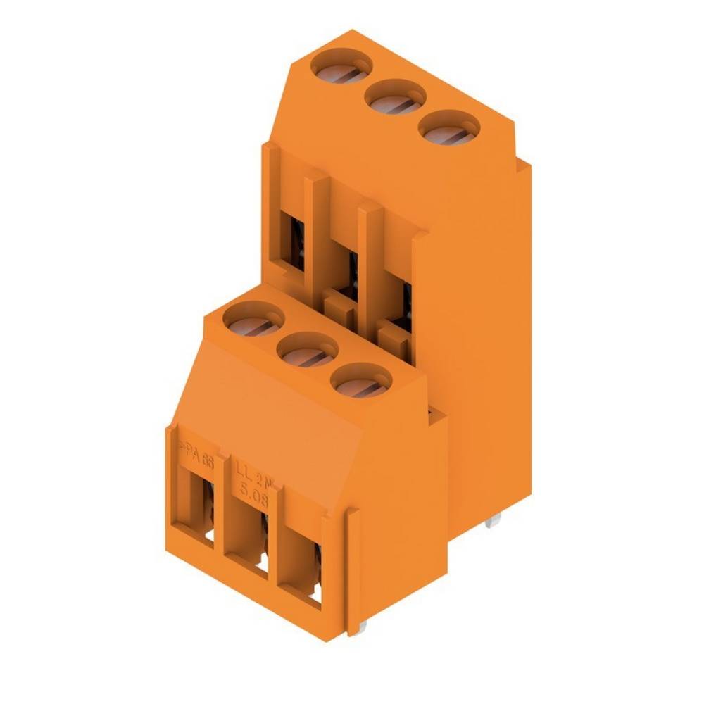 Weidmüller 1934300000 Klemschroefblok 4 mm² Aantal polen 6 50 stuk(s)
