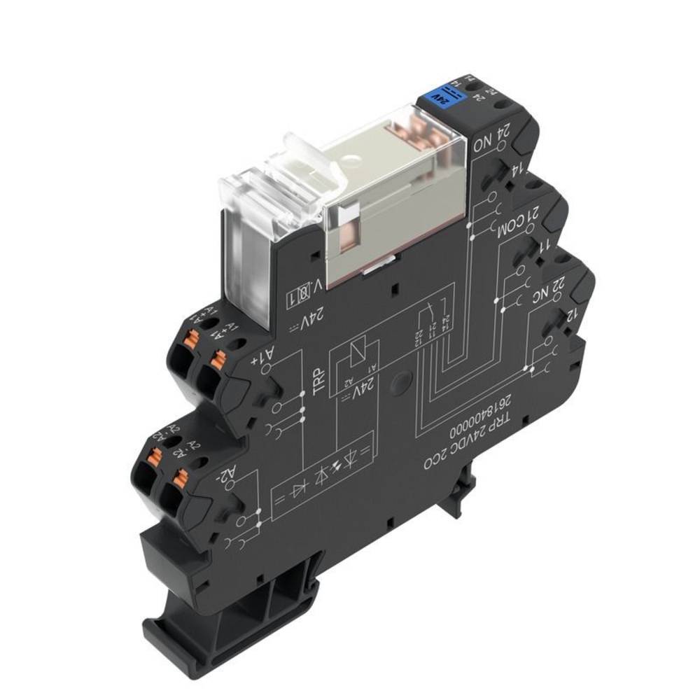 Weidmüller TRP 24VDC 1NO HC Koppelrelais 24 V/DC 16 A 1x NO 10 stuk(s)