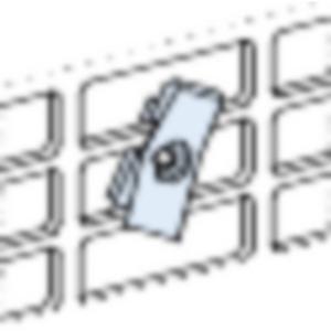 Schneider Electric PrismaSeT-P, clipmoer, voor geperforeerde montageplaten, M5, (20 stuks) 1 stuk(s)
