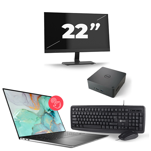 Dell Precision 5560 - Intel Core i7-11e Generatie - 15 inch - Touch - 16GB RAM - 512GB SSD - Windows 11 Home + 1x 22 inch Monitor