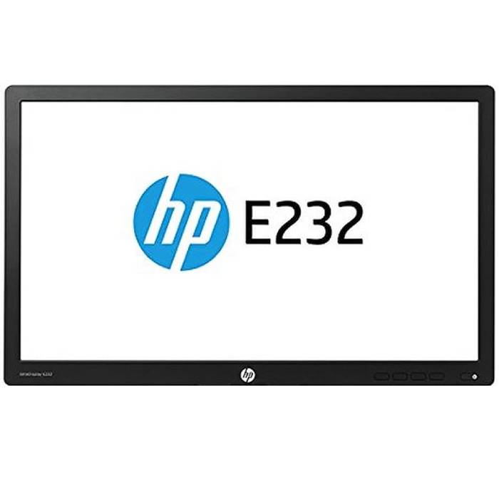 HP EliteDisplay E232 - 23 inch - 1920x1080 - DP - HDMI - VGA - Zwart - Zonder voet