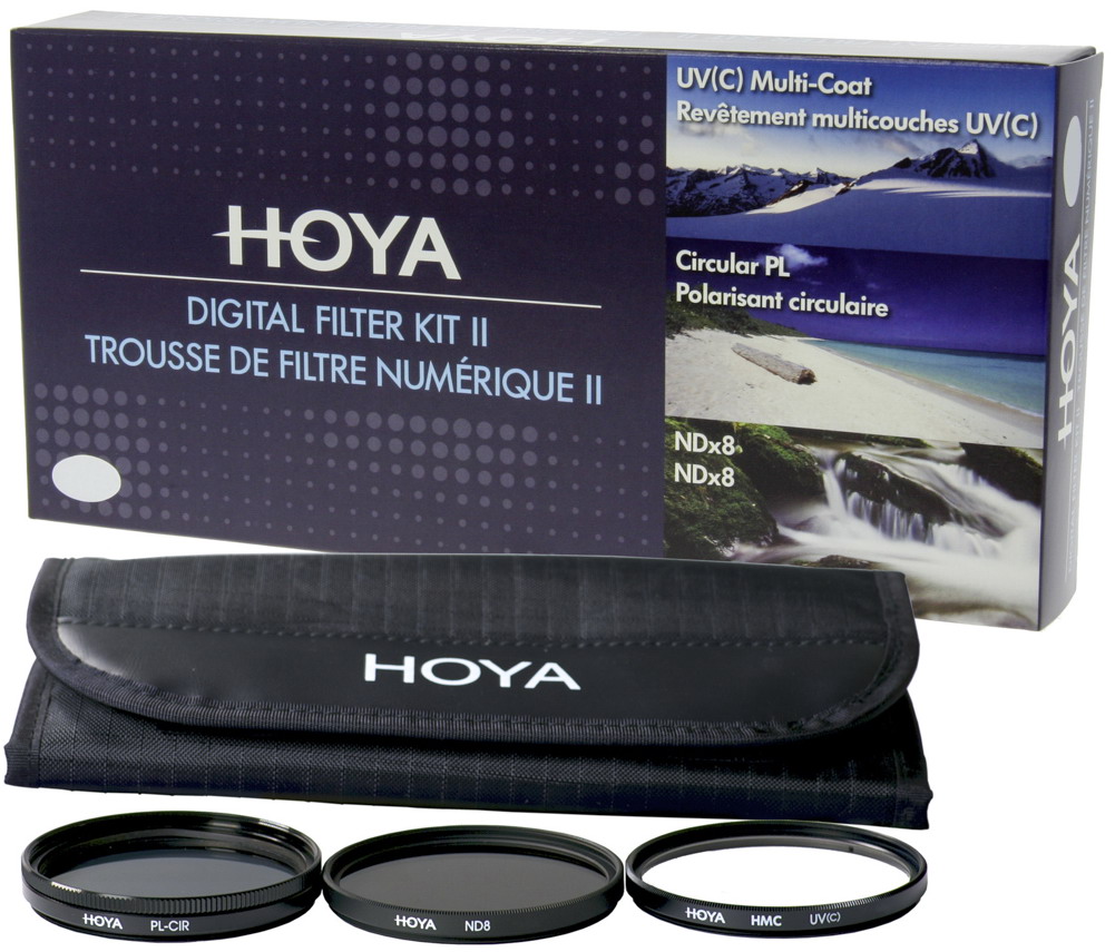 Digital Filter Kit II 77mm - UV, Polarisatie en NDX8 filter