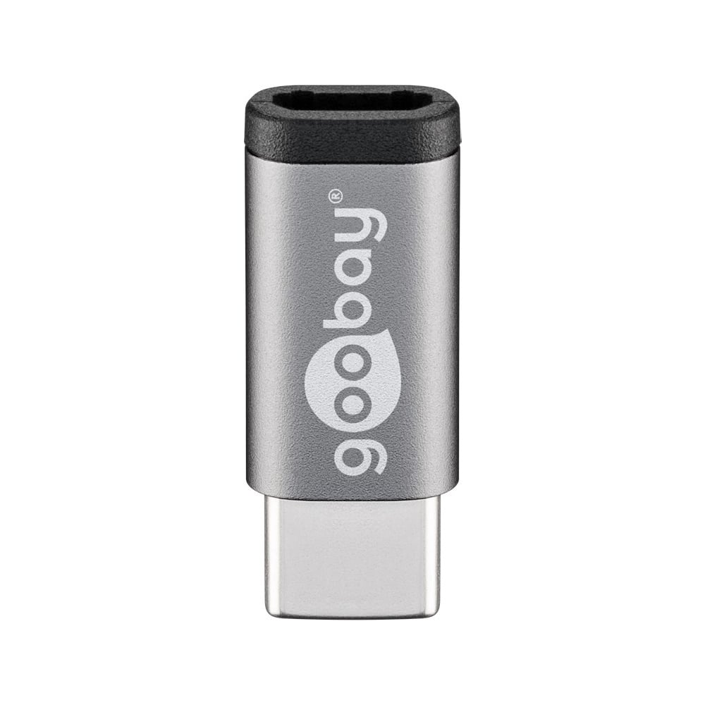 HOFTRONIC™ Micro-USB (F) naar USB-C (M) adapter- 480Mbit/s - USB 2.0 adapter