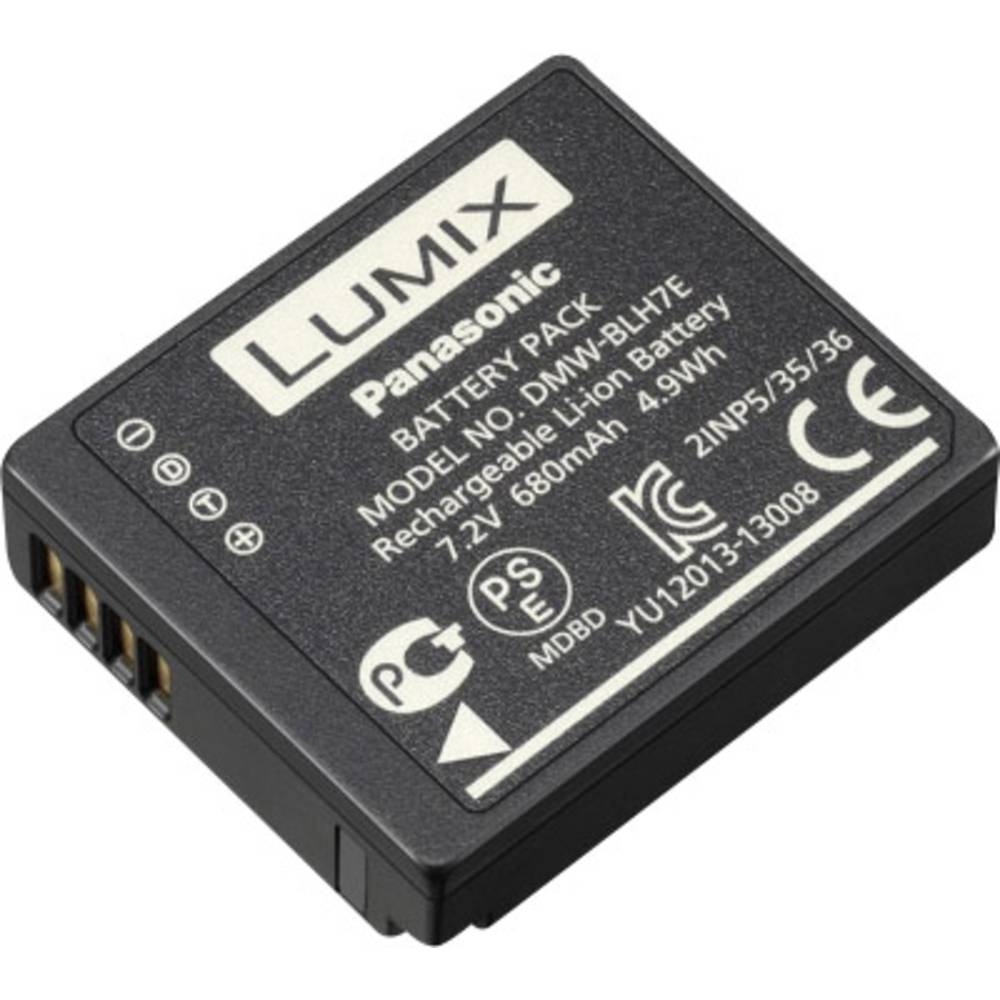 Panasonic Camera-accu  DMW-BLH7E, DMW-BLH7 7.2 V 680 mAh DMW-BLH7E