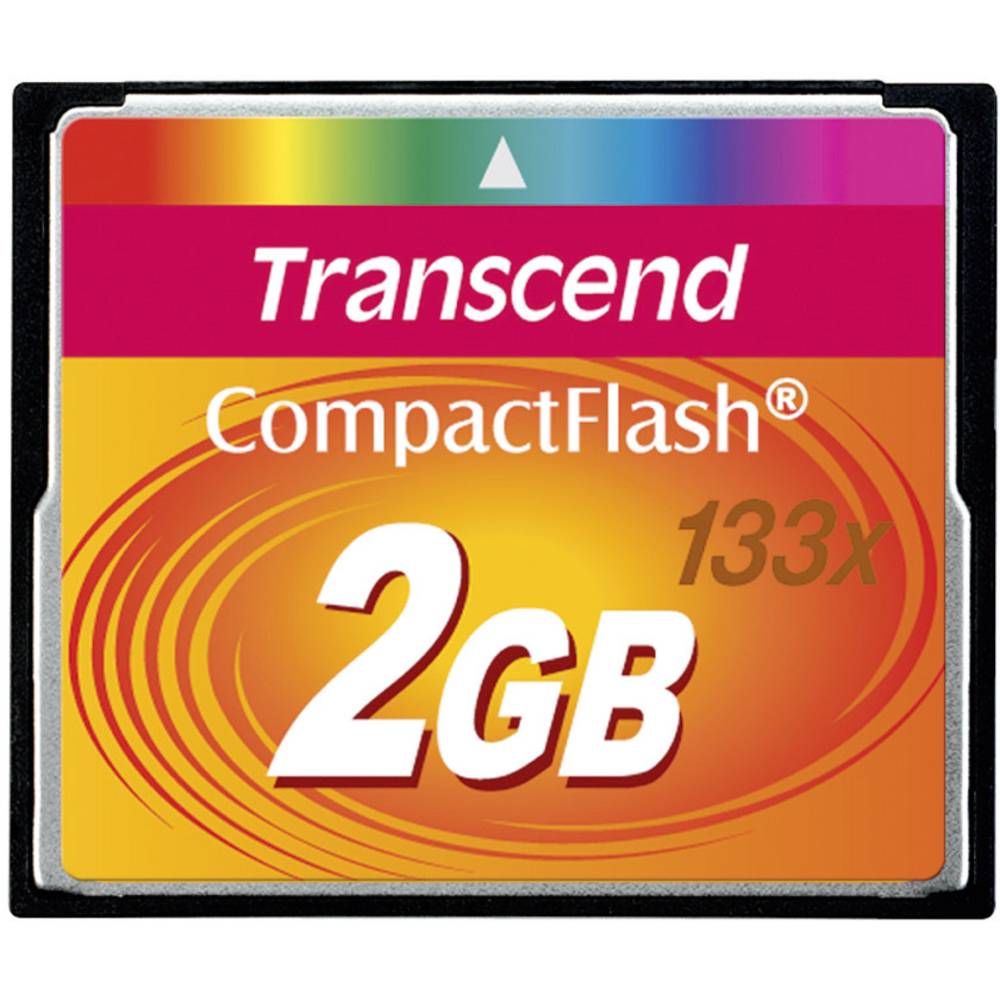 Transcend Standard 133x CF-kaart 2 GB
