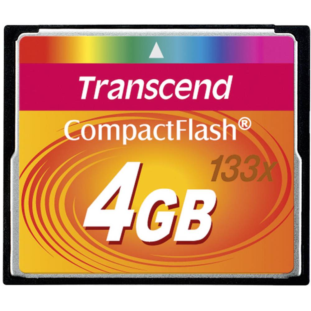 Transcend Standard 133x CF-kaart 4 GB