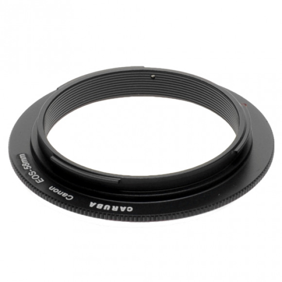 CARUBA Reverse Ring Canon EOS-58mm