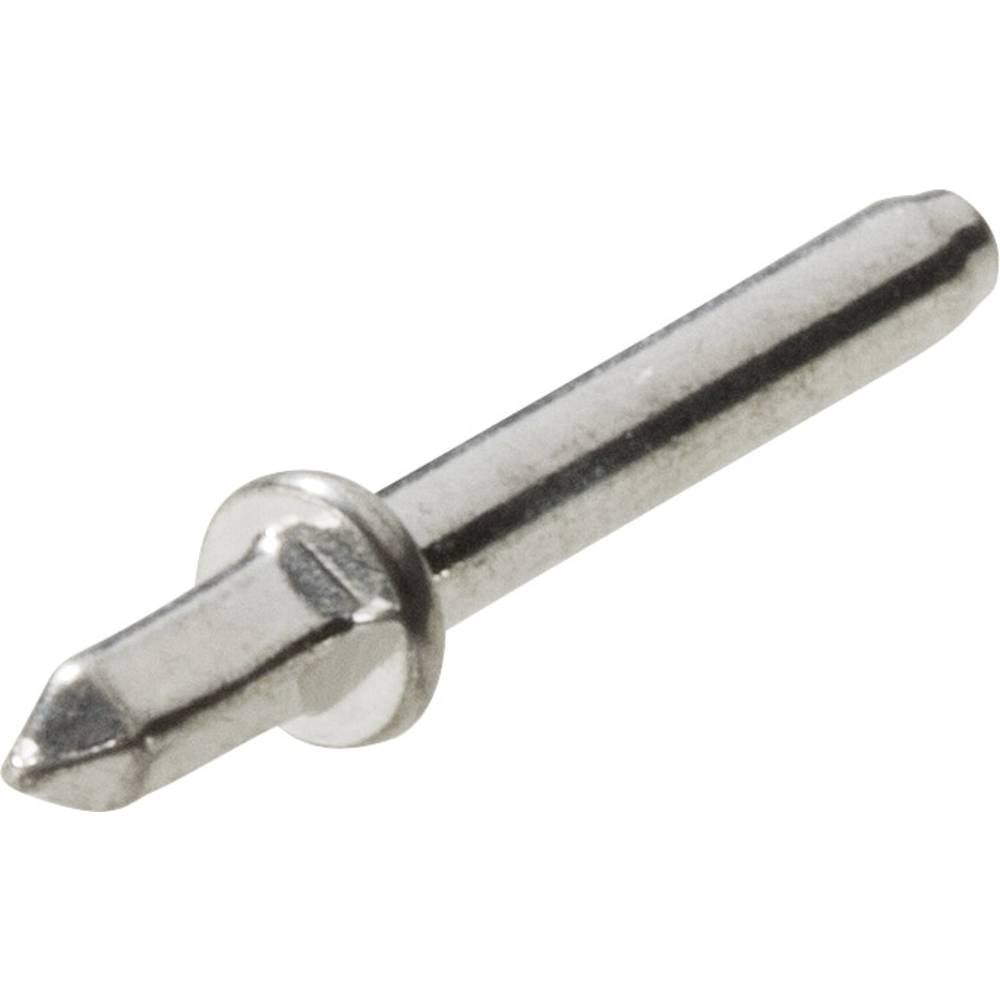 Vogt Verbindungstechnik 1365f.68 Stekkerpen Contactoppervlakte Vertind 100 stuk(s) (l x b) 12.5 mm x 2.5 mm