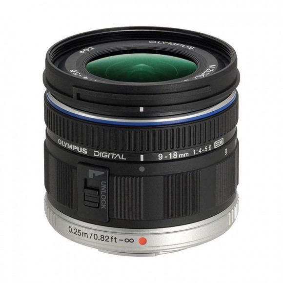 OLYMPUS M.ZUIKO ED 9-18mm 4.0-5.6 black