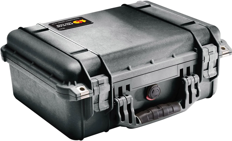 Pelicase Peli 1450 Protector Case Zwart Koffer met plukschuim