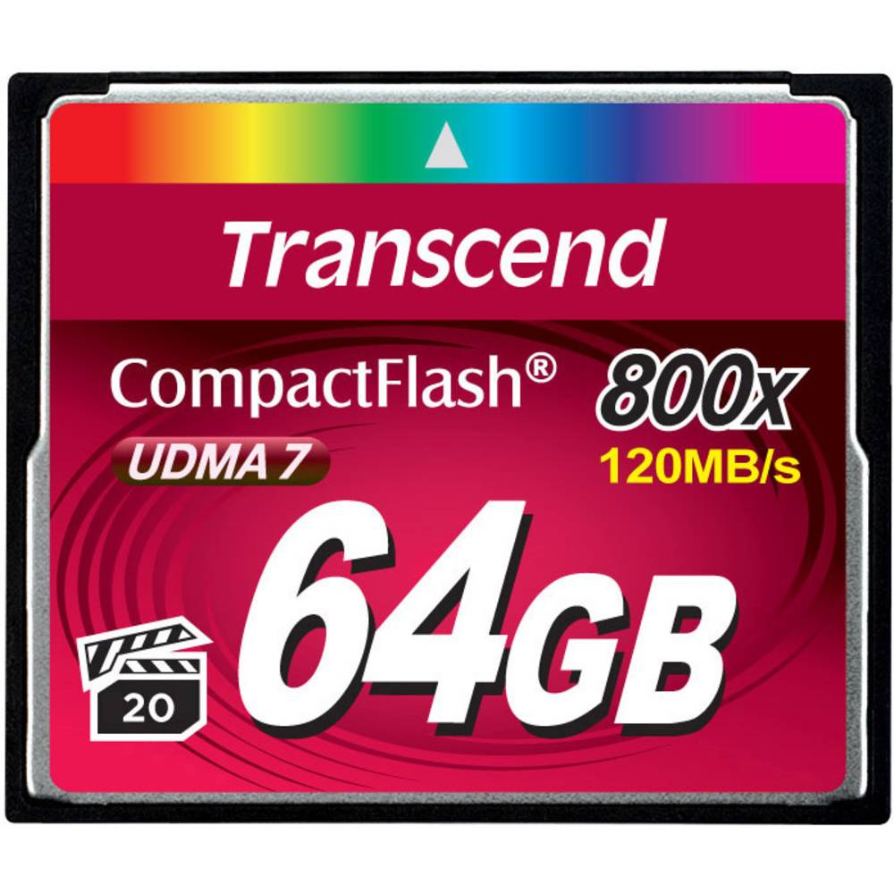 Transcend Premium 800x CF-kaart 64 GB