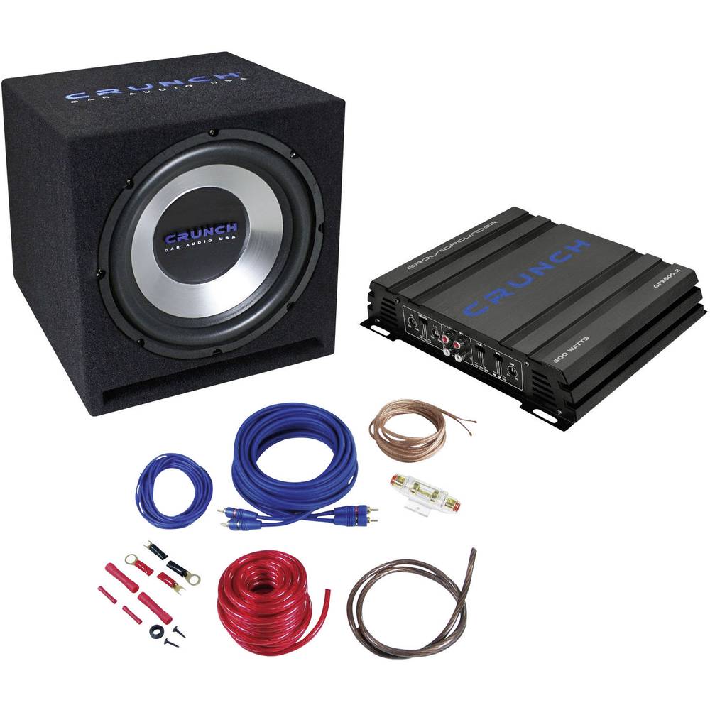 Crunch CBP1000 Car-HiFi-set