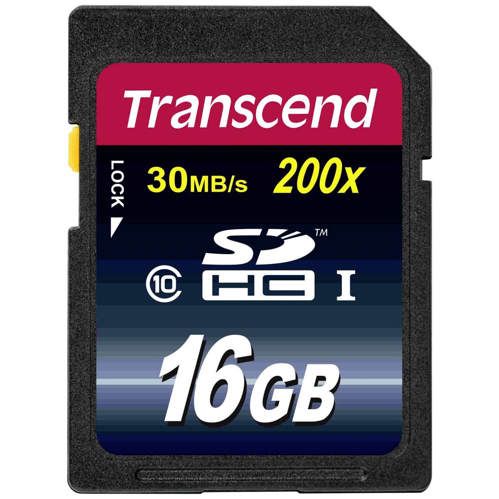 Transcend Premium SDHC-kaart Industrial 16 GB Class 10