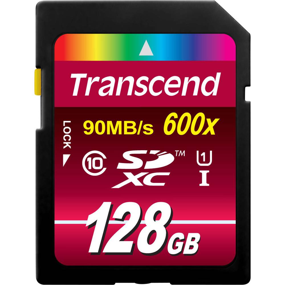 Transcend Ultimate SDXC-kaart 128 GB Class 10, UHS-I