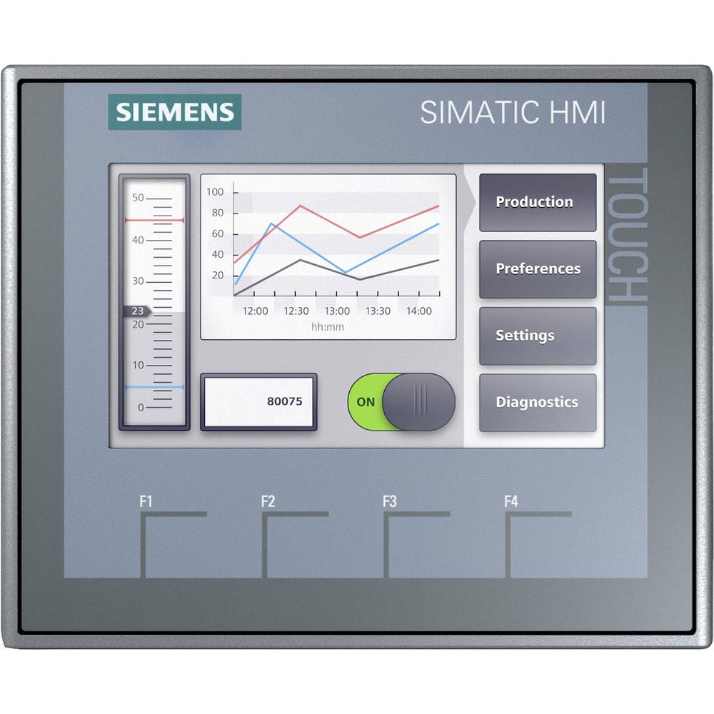 Siemens 6AV2123-2DB03-0AX0 PLC-displayuitbreiding 24 V/DC