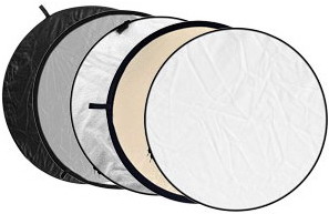 Godox reflectieschermen 5-in-1 Soft Gold, Silver, Black, White, Translucent - 60cm