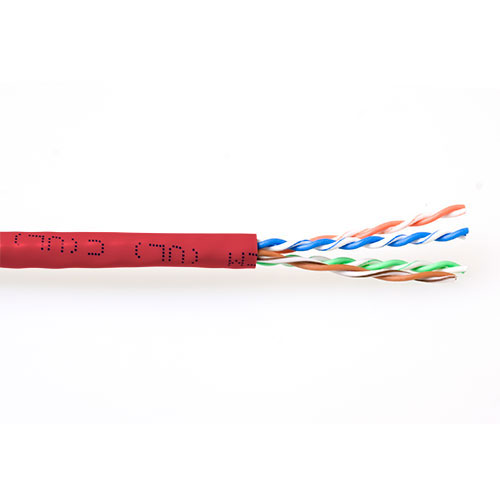 ACT EP385B CAT6 U/UTP PVC Patchkabel Soepel Rood - 305 meter