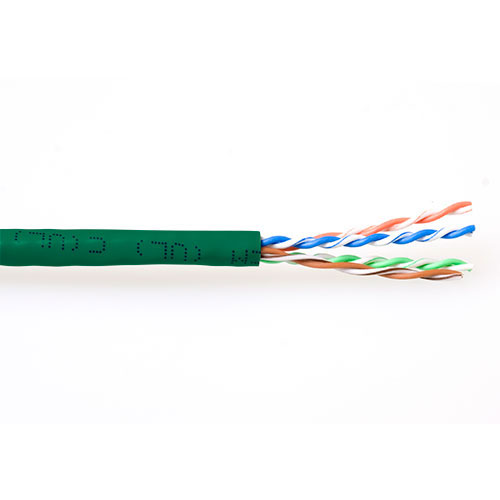 ACT EP387B CAT6 U/UTP PVC Patchkabel Soepel Groen - 305 meter