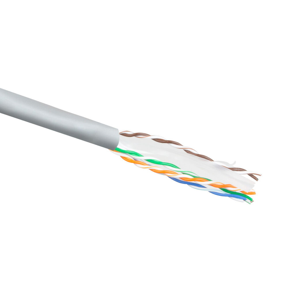 ACT XS305B CAT6 U/UTP PVC Kabel Massief met Adersplitter Doos - 305 meter