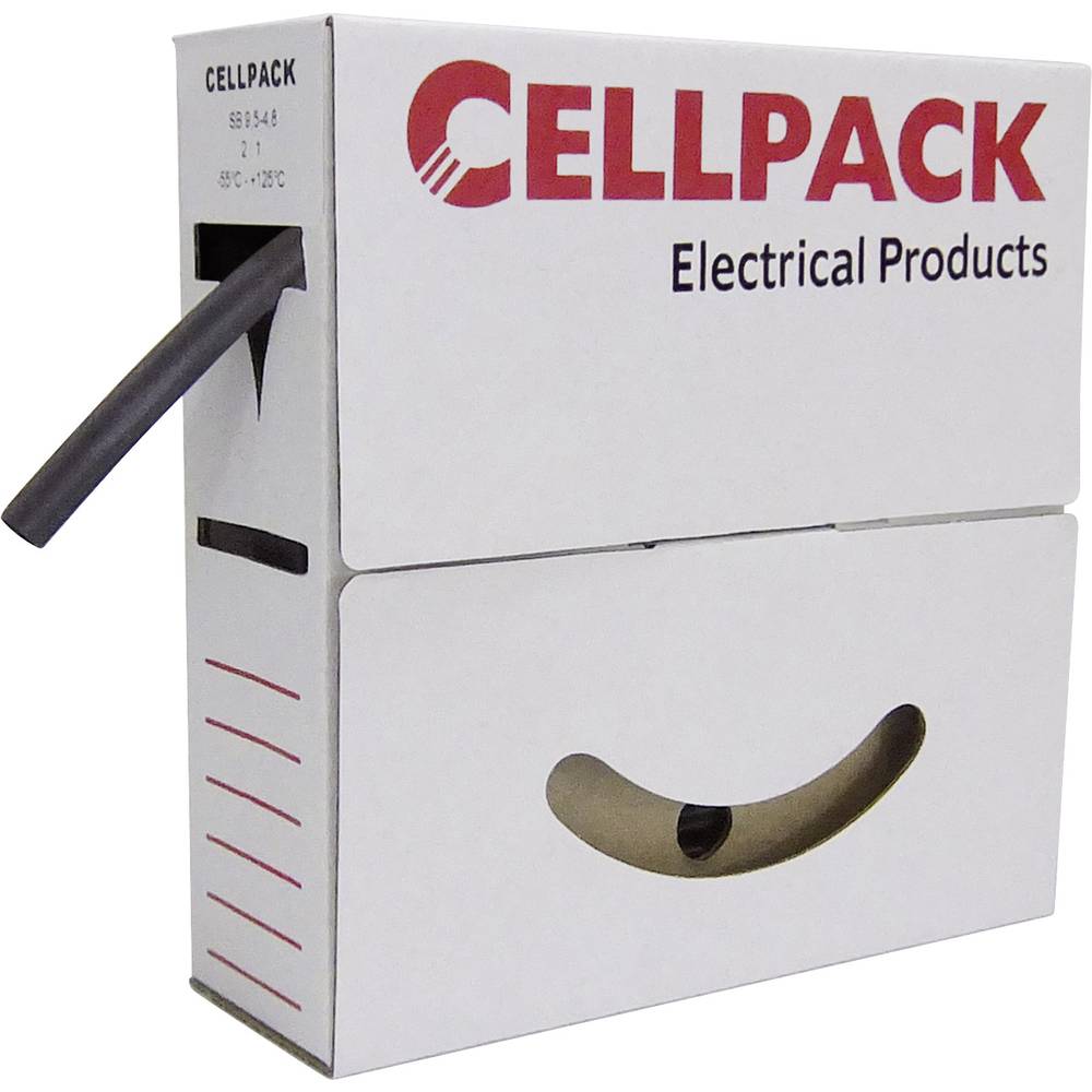 CellPack 127050 Krimpkous zonder lijm Groen, Geel 4.80 mm 2.40 mm Krimpverhouding:2:1 10 m