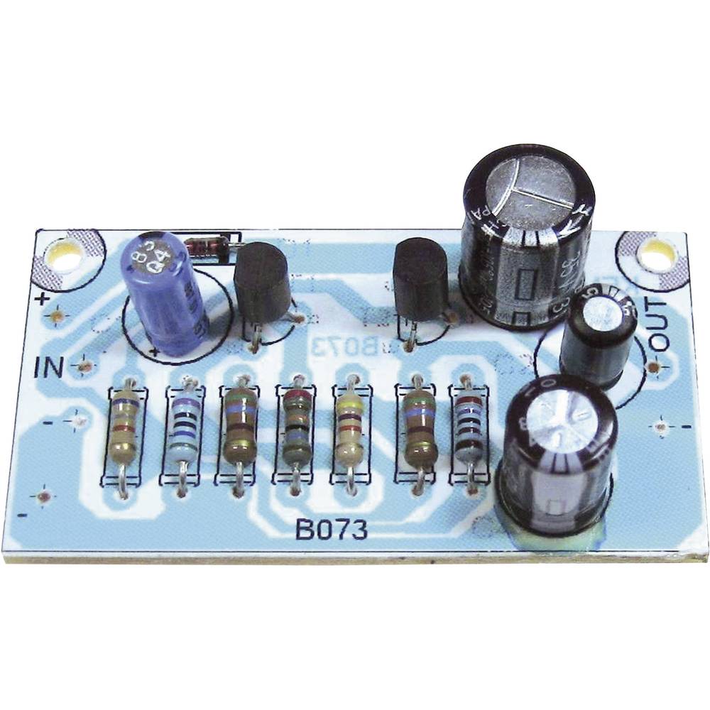 B073 Voorversterker Bouwpakket 12 V/DC, 24 V/DC, 30 V/DC