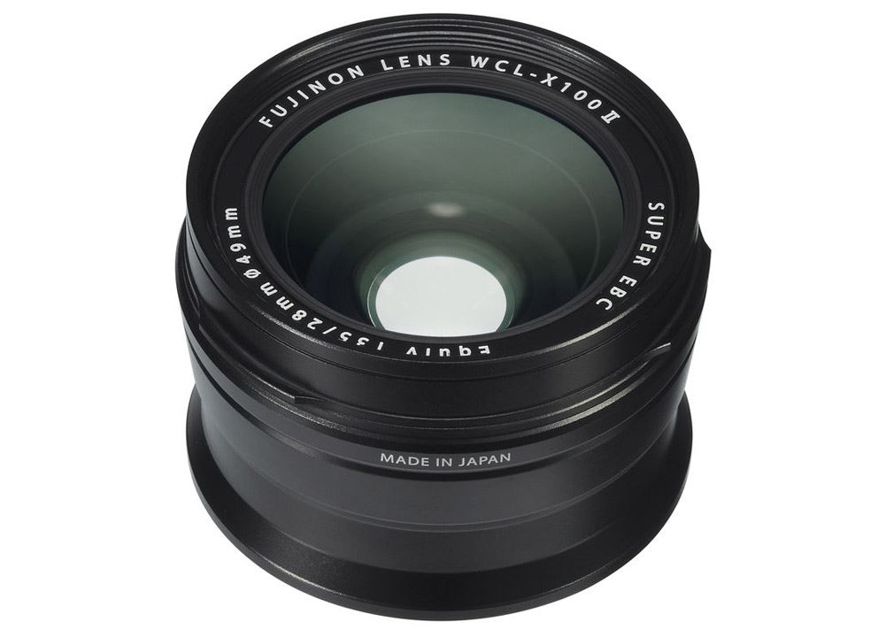 Wide Conversie Lens WCL-X100 II Zwart