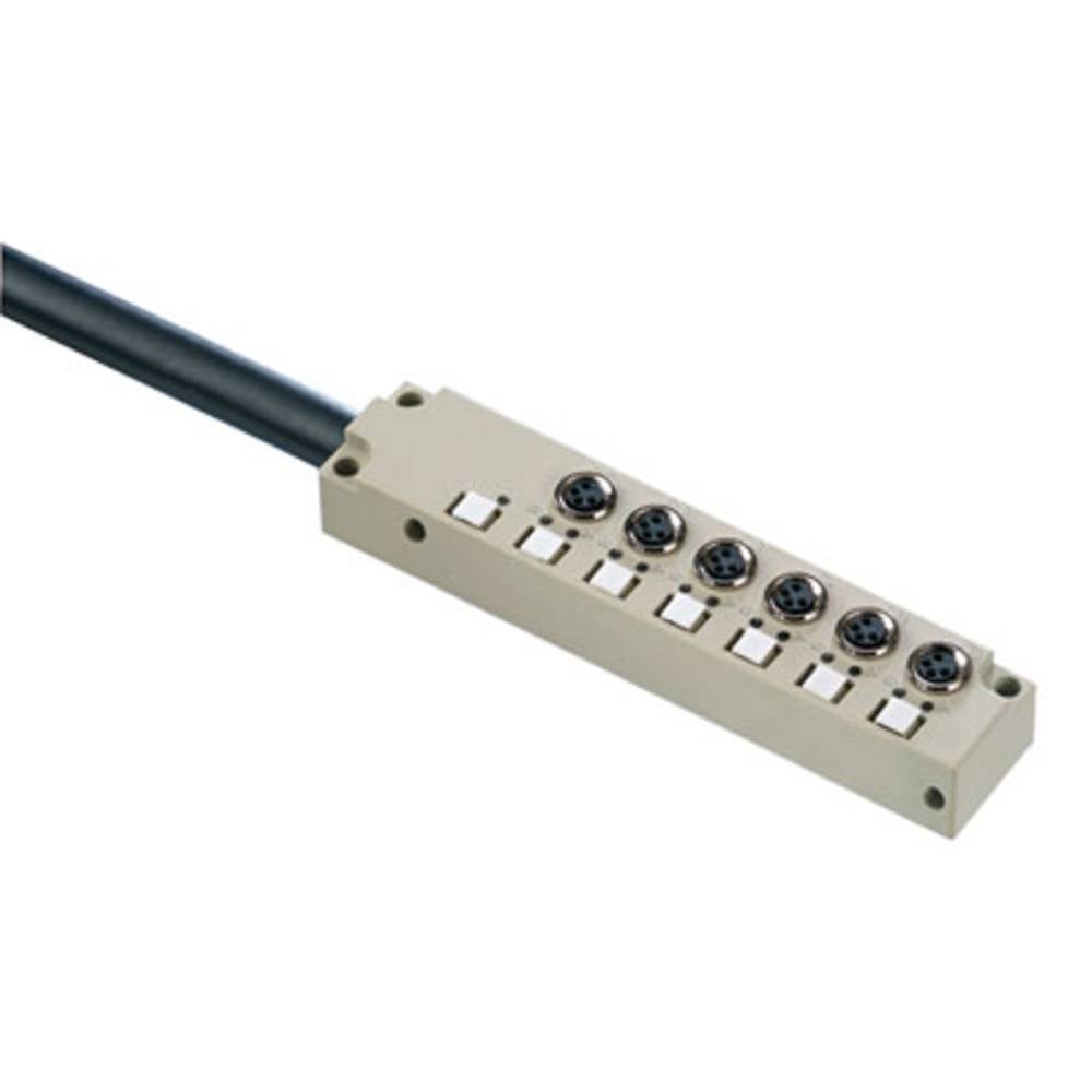 Weidmüller SAI-6-F 3P M8 L 10M 1828690000 Passieve sensor/actorbox M8-verdeler met metalen schroefdraad 1 stuk(s)