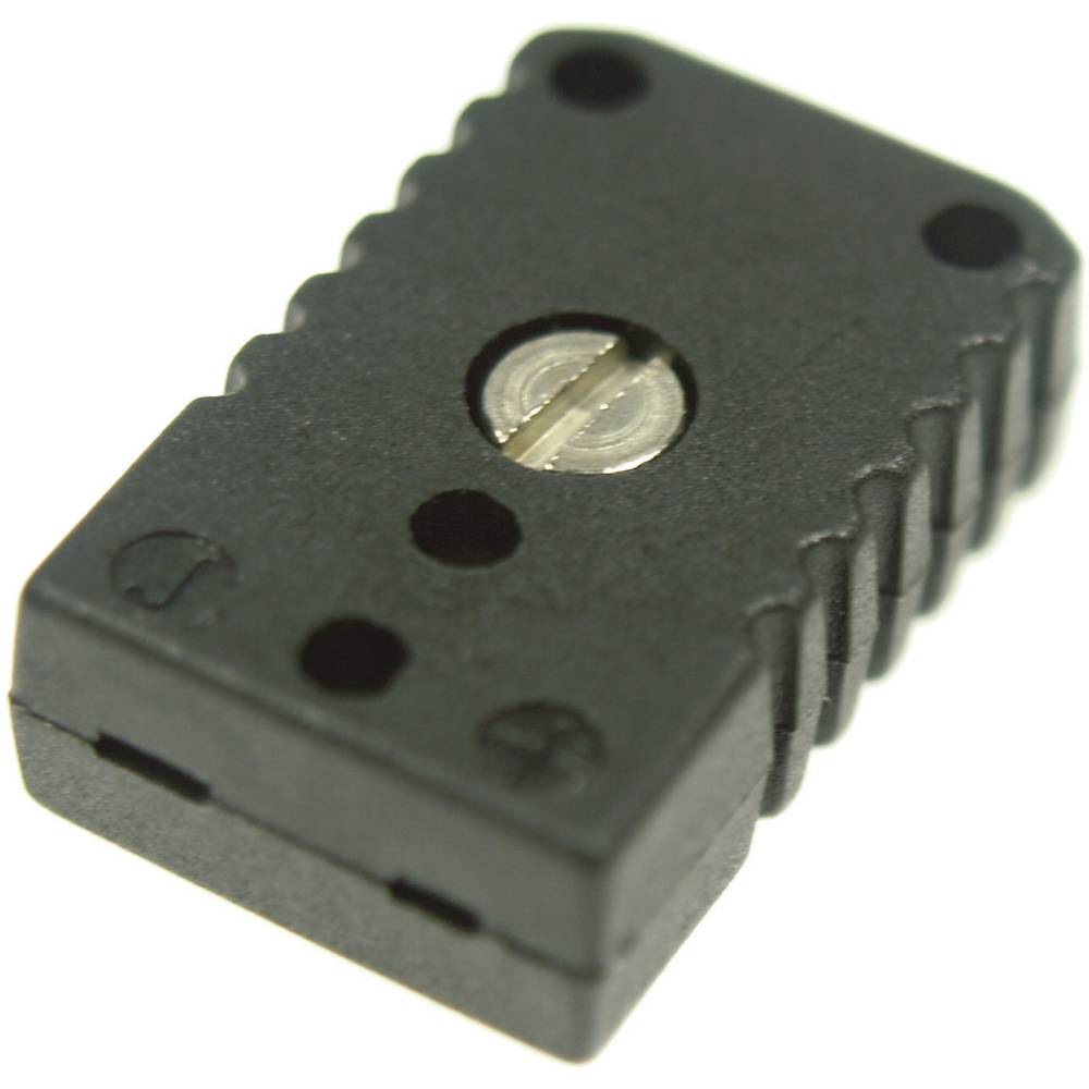 0220 0007 Miniatuuraansluitstekker voor thermo-elementen Zwart Inhoud: 1 stuk(s)