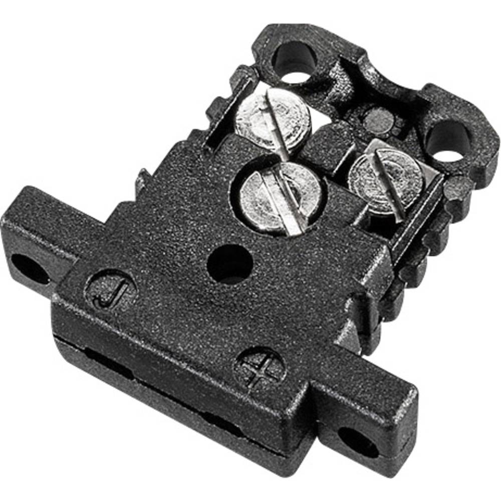 0220 0010 Miniatuuraansluitstekker voor thermo-elementen Zwart Inhoud: 1 stuk(s)