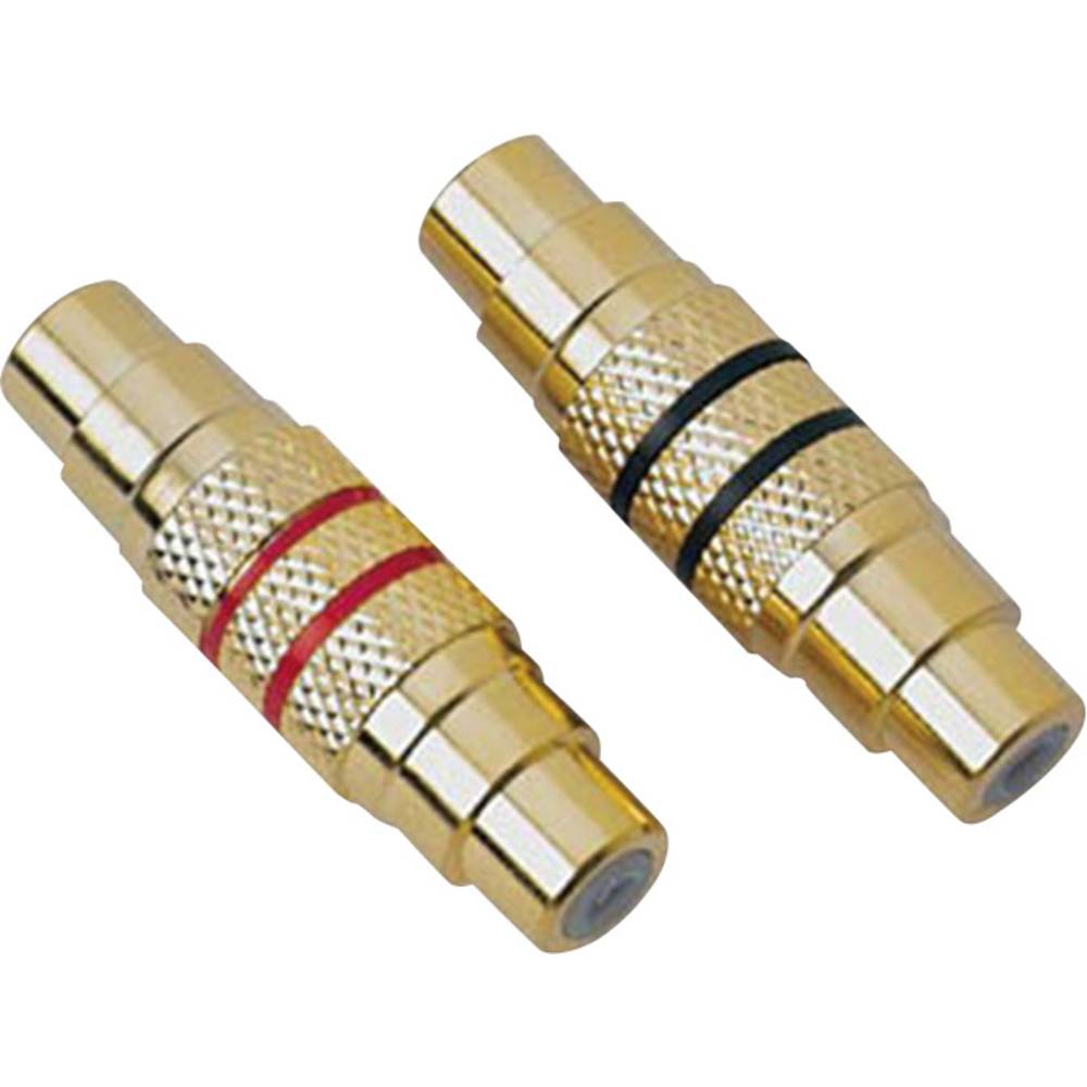 CVW Cinch-adapter [2x Cinch-koppeling - 2x Cinch-koppeling]