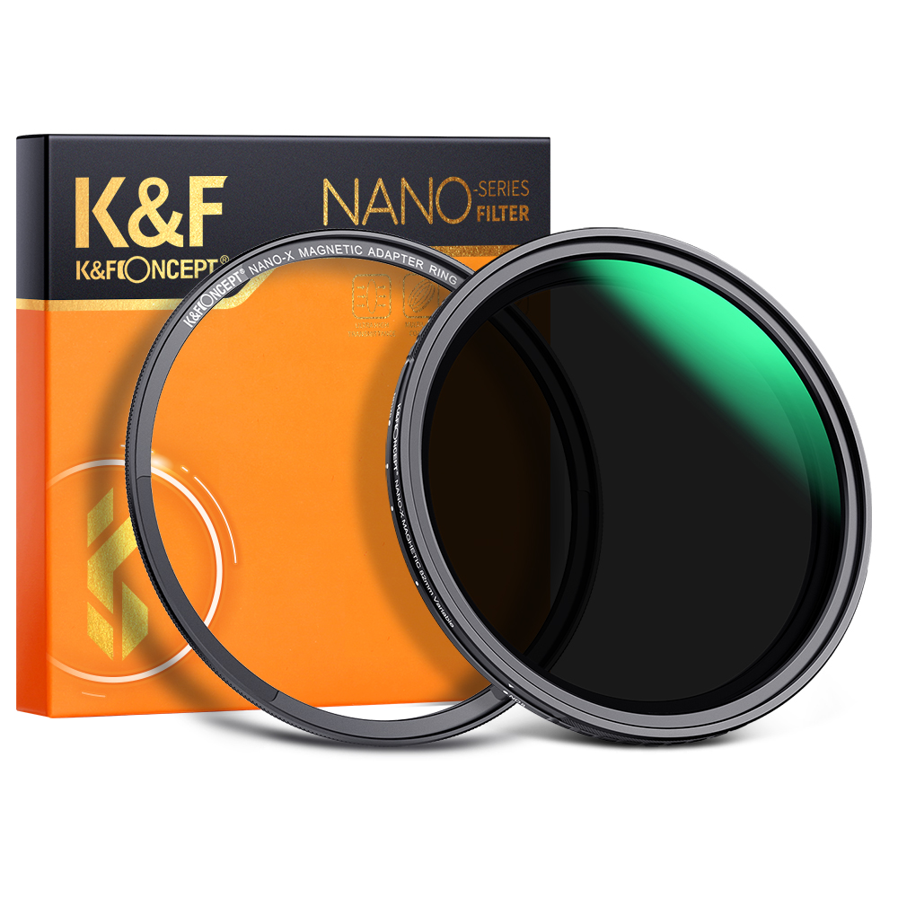 K&F Concept Variabel ND Filter ND8-128 Nano X magnetic 58mm
