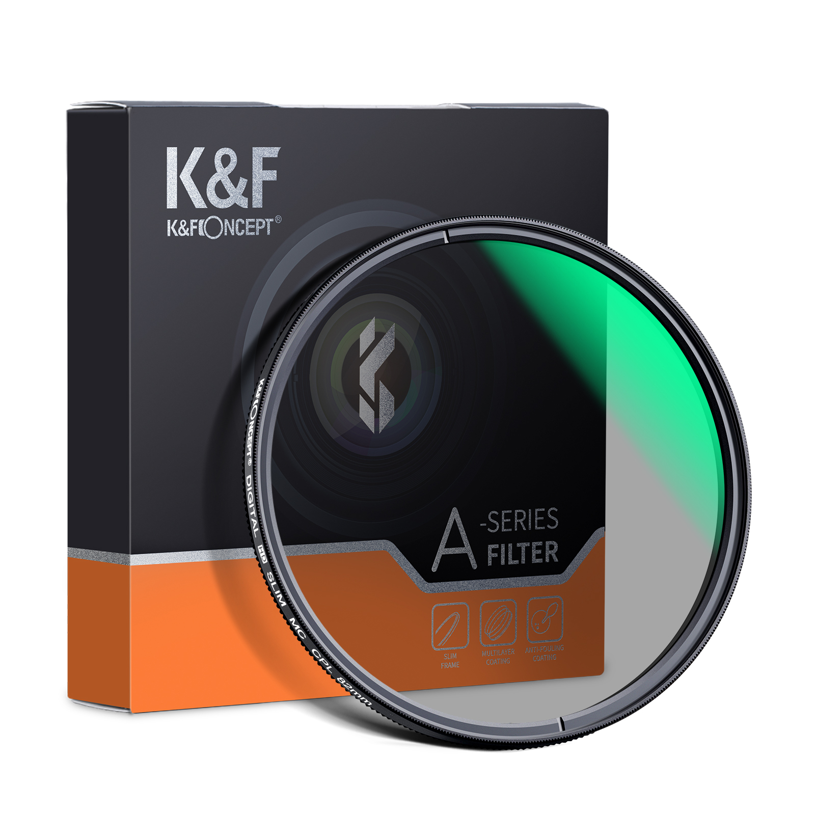 K&F Concept CPL Filter Nano A met Multi Layer Coating - 77mm