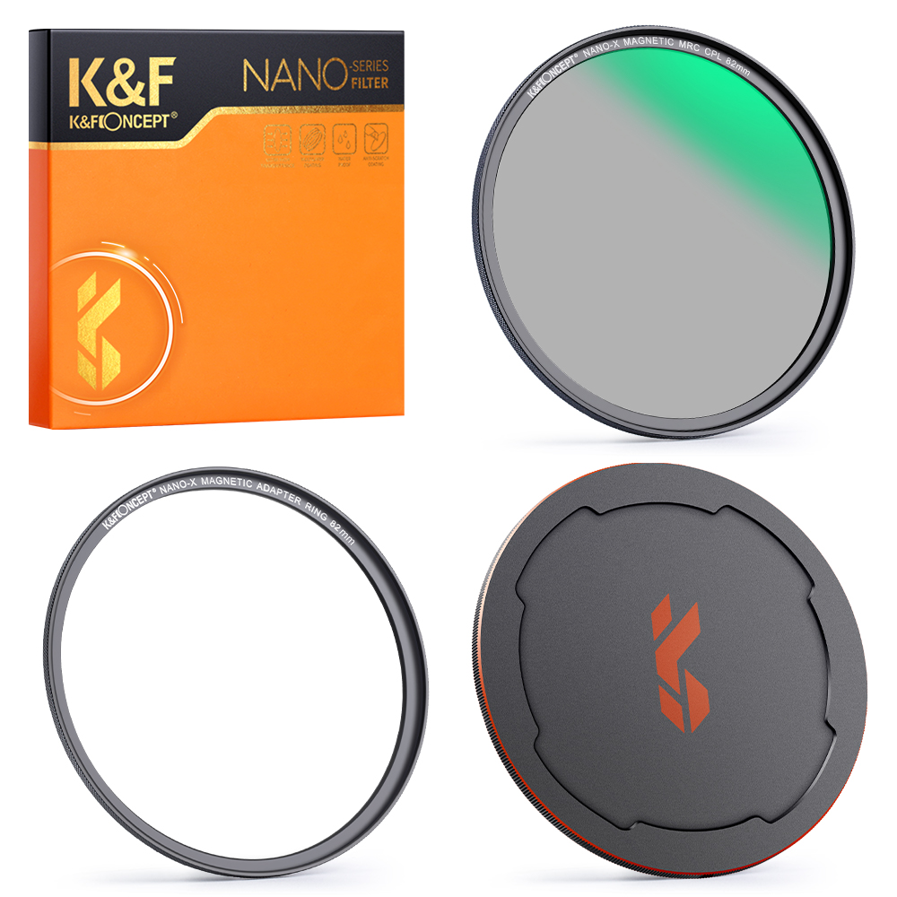 K&F Concept Magnetische CPL Filter Nano X - 72mm