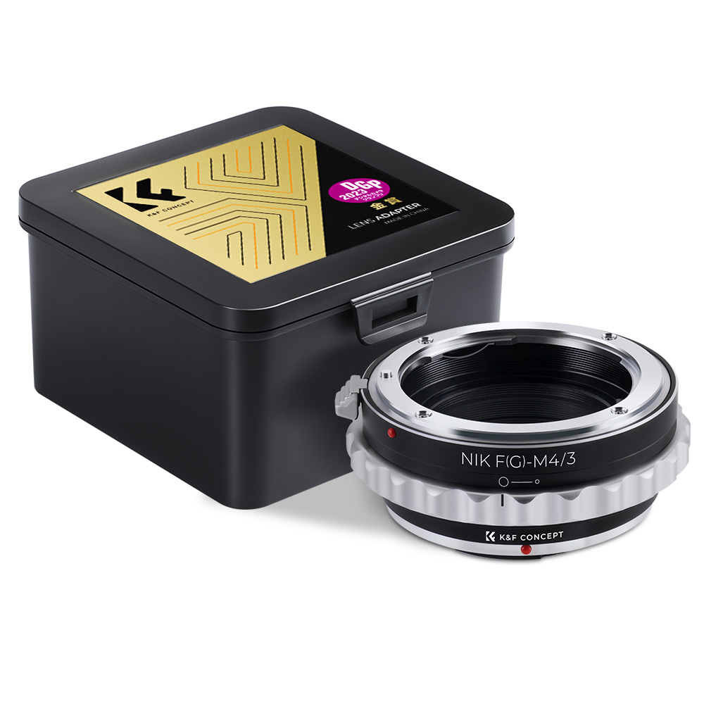K&F Concept K&F Lens Adapter Nikon F (G-type) - Micro 4/3