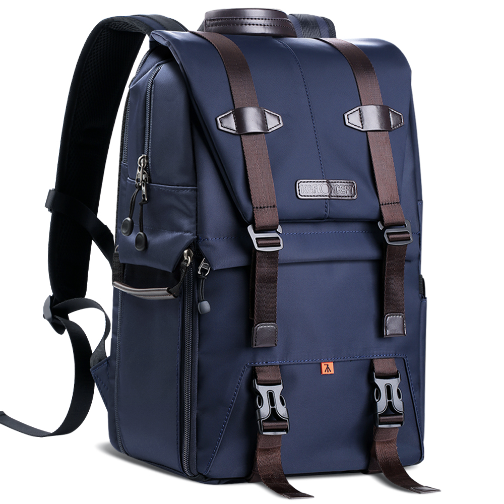 K&F Concept Rugzak KF13.087 Medium - 27x18x44cm - Blauw