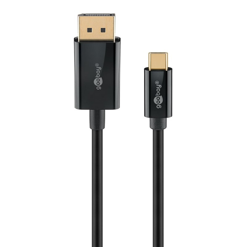 Goobay USB-C - DisplayPort 4K 60Hz kabel | 2 meter