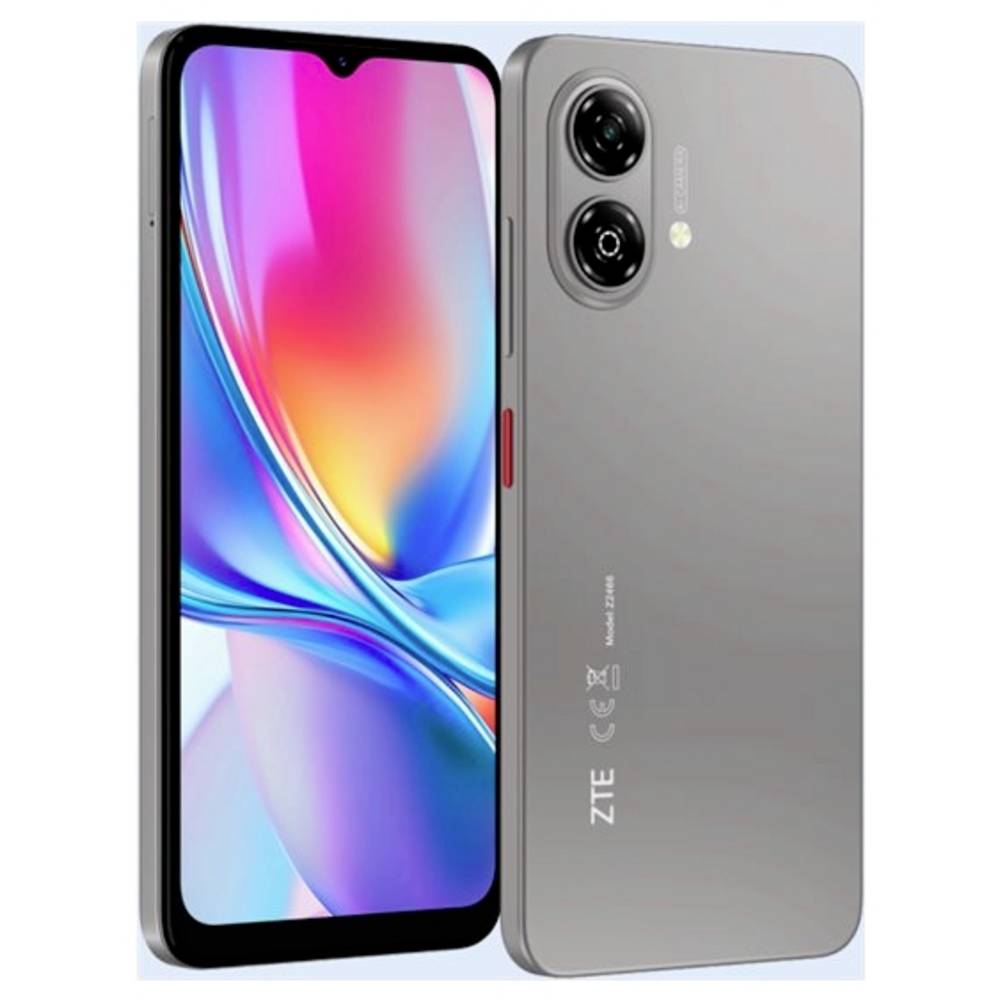 ZTE Blade A35e Smartphone 64 GB 16.6 cm (6.52 inch) Grijs Android 14 Dual-SIM