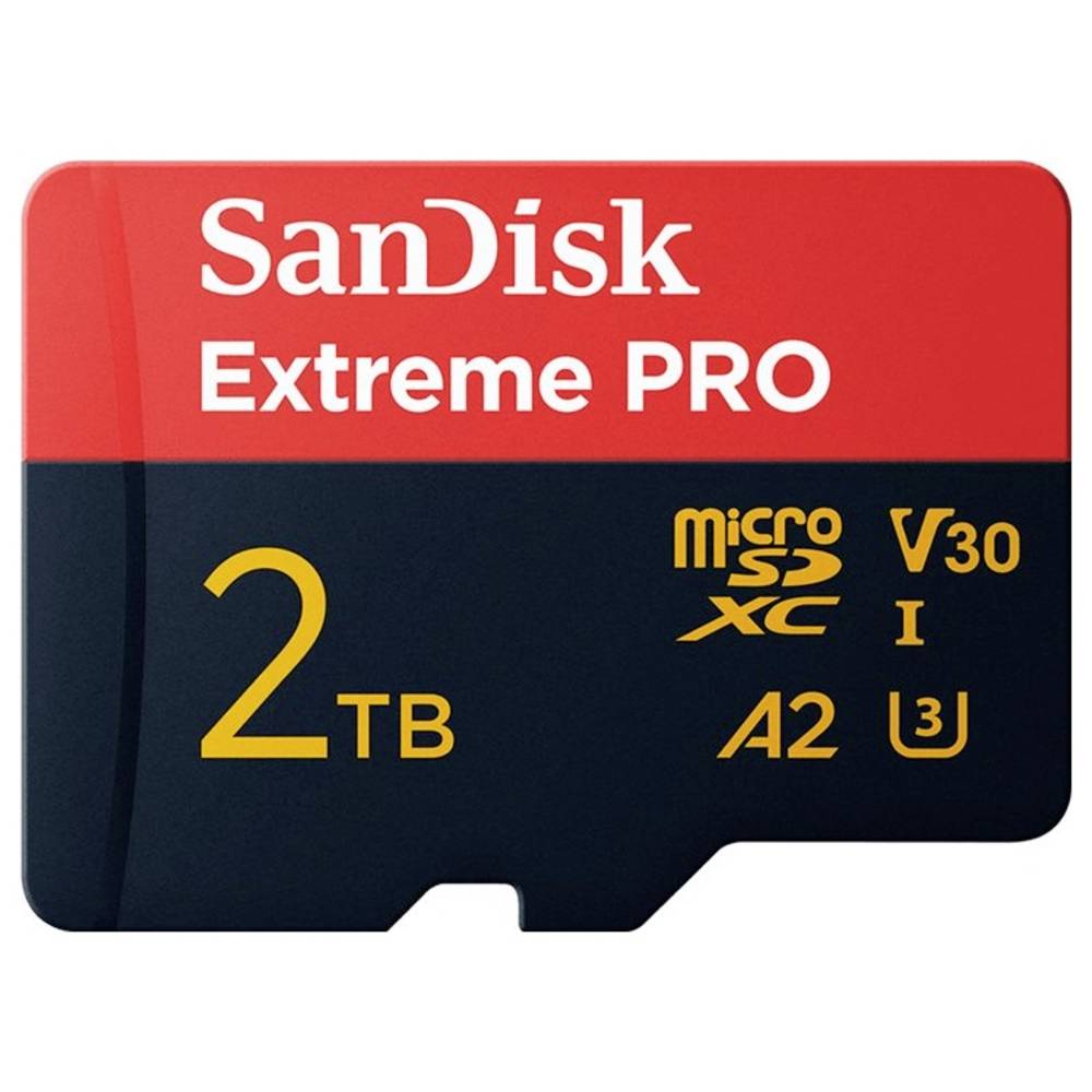 SanDisk Extreme Pro microSDXC-kaart Retail 2 TB UHS-I