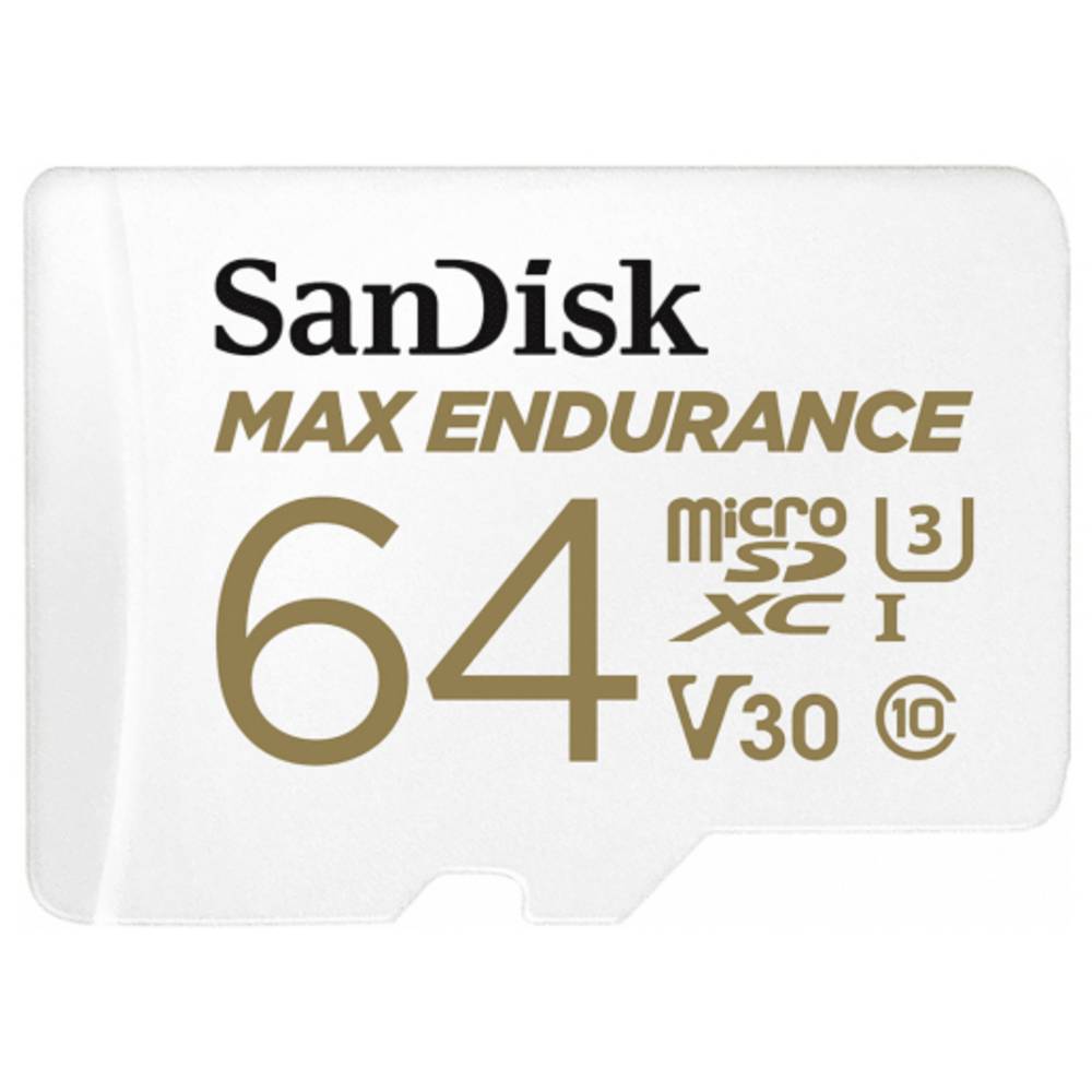 SanDisk Max Endurance miniSDHC-kaart Retail 64 GB