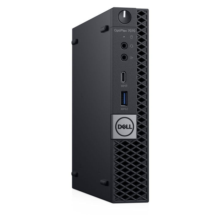 Dell Optiplex 7070 Micro USFF - Intel Core i7-8e Generatie - 16GB RAM - 256GB SSD - Windows 11
