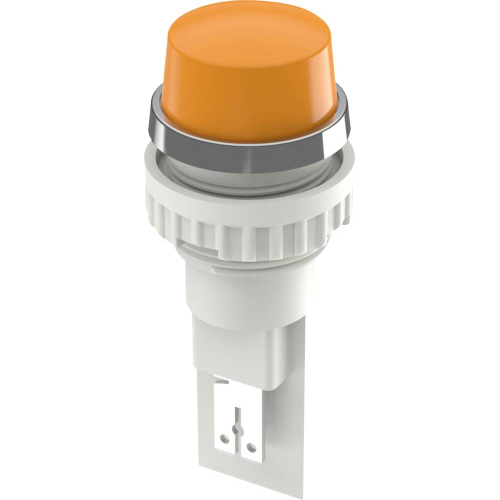 RAFI 1.63.018.001/1402 Standaard signaallamp zonder lamp BA9s Geel 1 stuk(s)