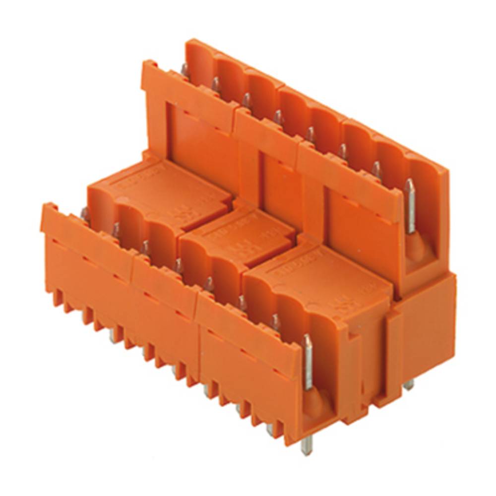 Weidmüller 1725660000 Male behuizing (board) BL/SL 5.08 Totaal aantal polen: 6 Rastermaat: 5.08 mm Inhoud: 50 stuk(s)