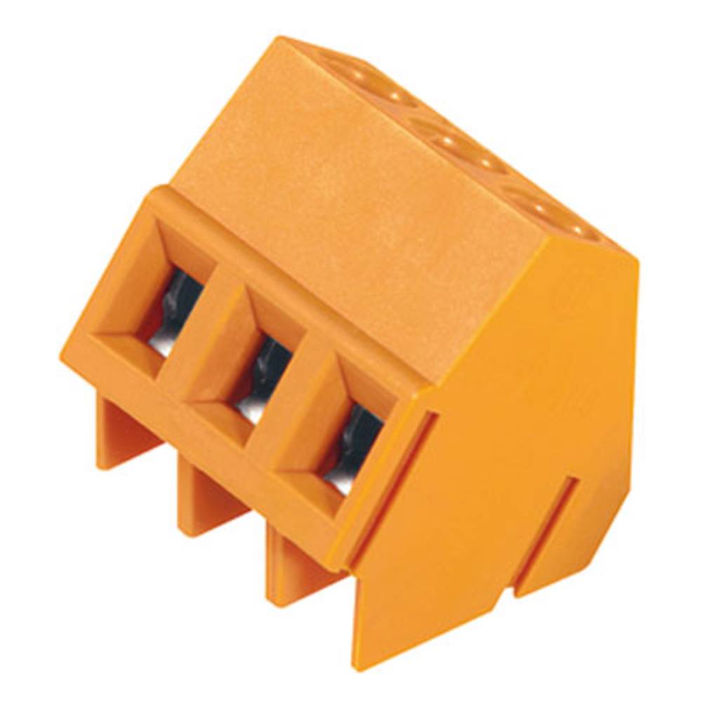 Weidmüller 1716130000 Klemschroefblok 2.5 mm² Aantal polen 3 Oranje 500 stuk(s)