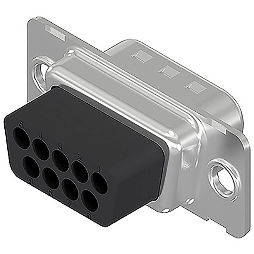 Conec 163X10019X 163X10019X D-sub connector Aantal polen: 9 Crimp 1 stuk(s)
