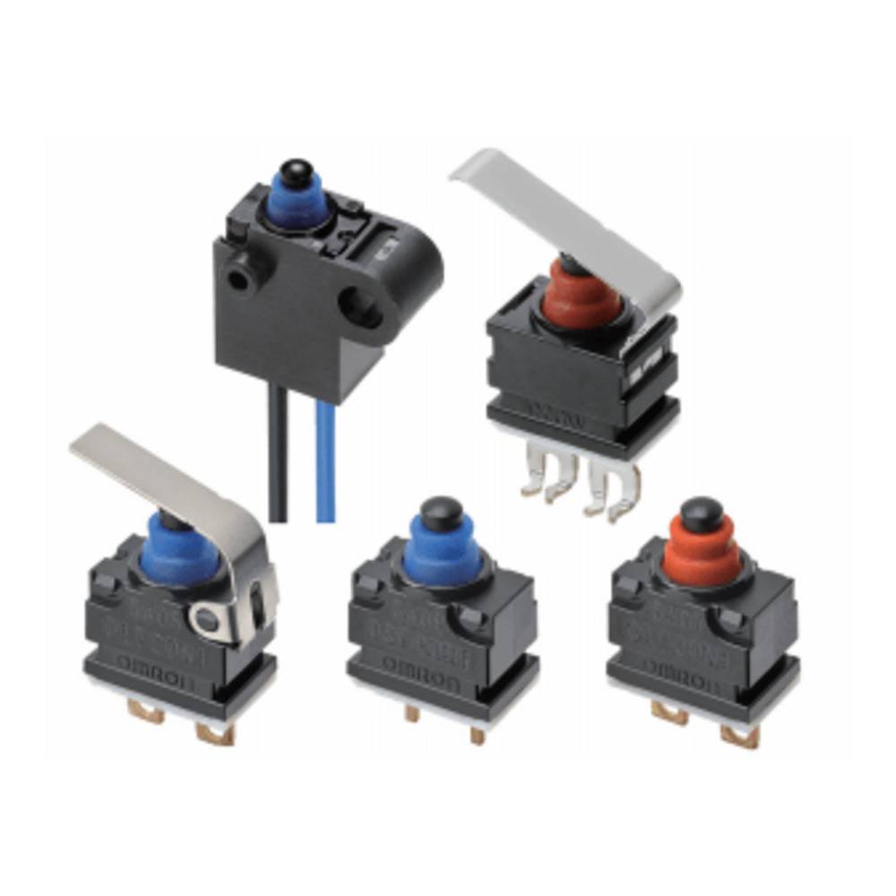 Omron D2GW-SC02M Microschakelaar 13.5 V/DC 0.01 A 1x aan/(uit) 1 stuk(s) Bag
