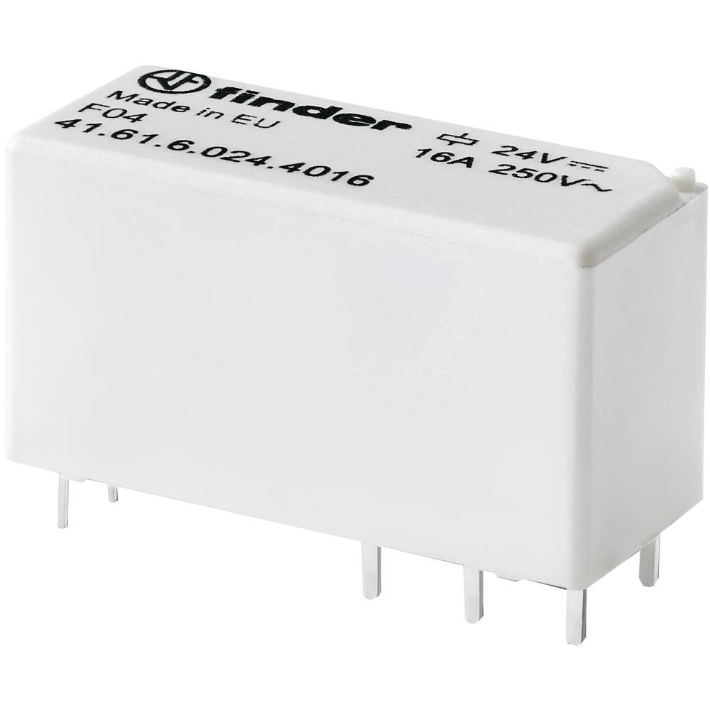 Finder 41.61.6.024.4016 Printrelais 24 V/DC 16 A 1x wisselcontact 1 stuk(s) Tube