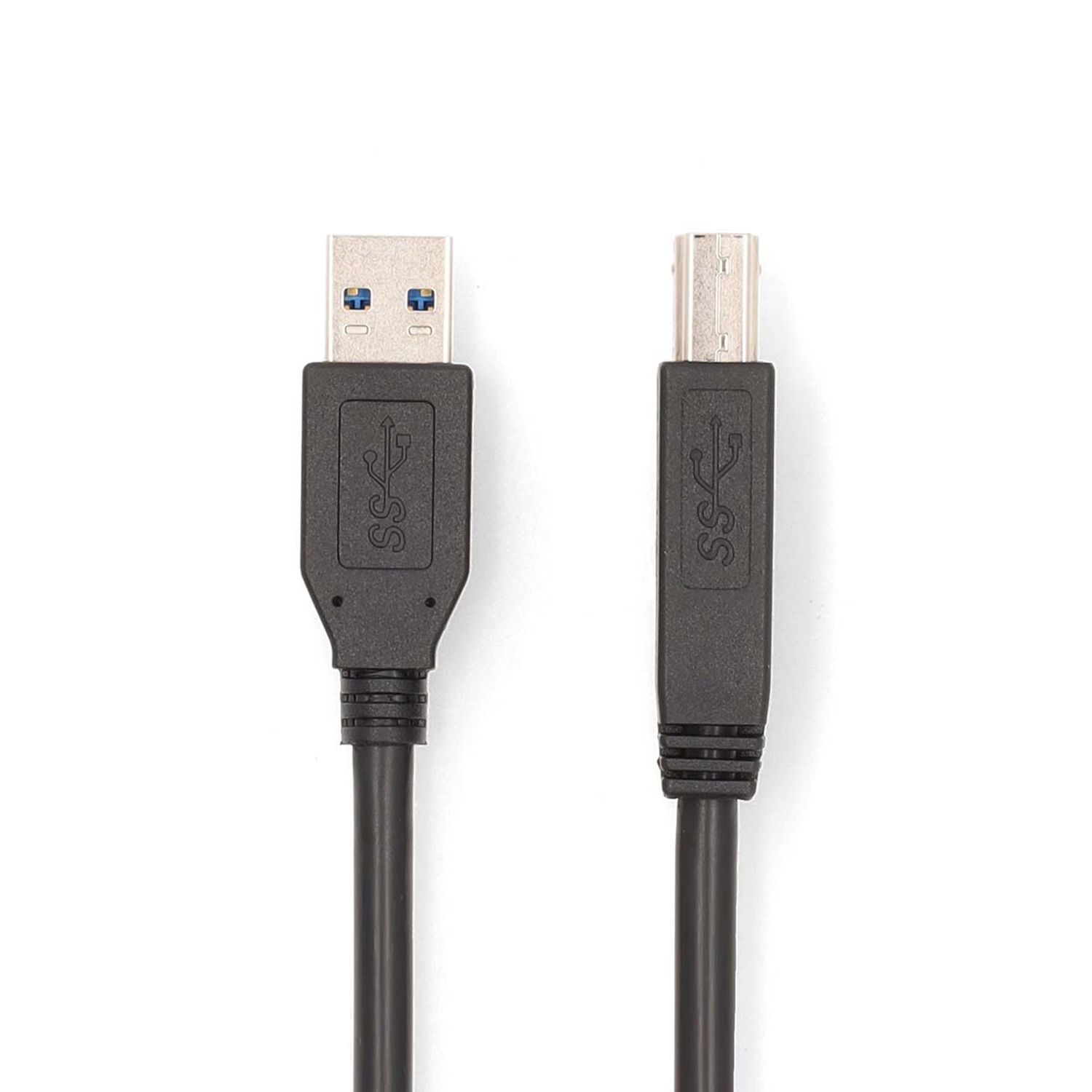 Nedis Usb-kabel Fresh Green Box Usb 3.2 Gen 1 - Usb-a Mannelijk 2m Zwart